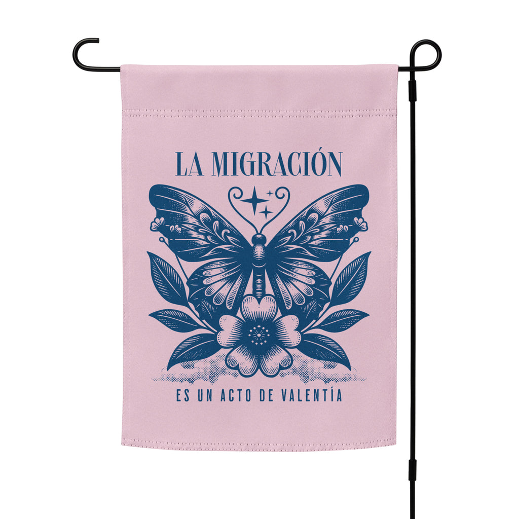 La migración es un acto de valentía,Yard Garden Flag - Espanol Free Shipping